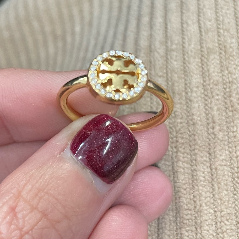 Tory Burch Pave’ Ring - Picture 2 of 6